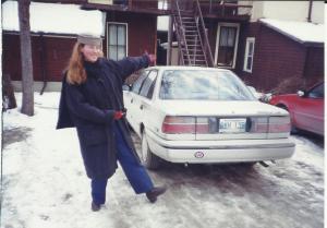 My 'new' car in Winnipeg, Manitoba, Canada, 1997