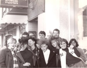 Our Winnipeg "gang" mid-80s (Photo: ??)