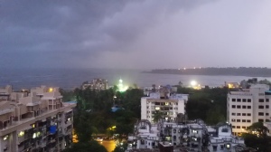 Monsoon evening sky...