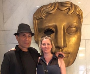 Partner and I at BAFTA